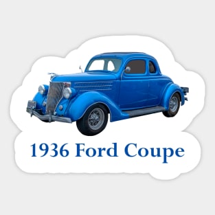 1936 Ford Coupe Sticker